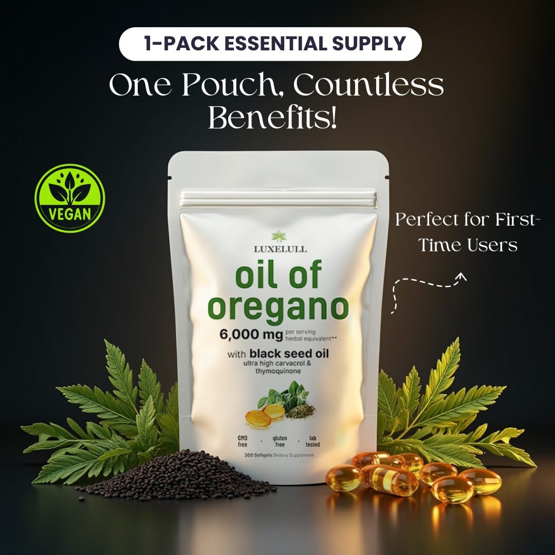 Oregano Oil with Black Seed Oil-1 Month Supply