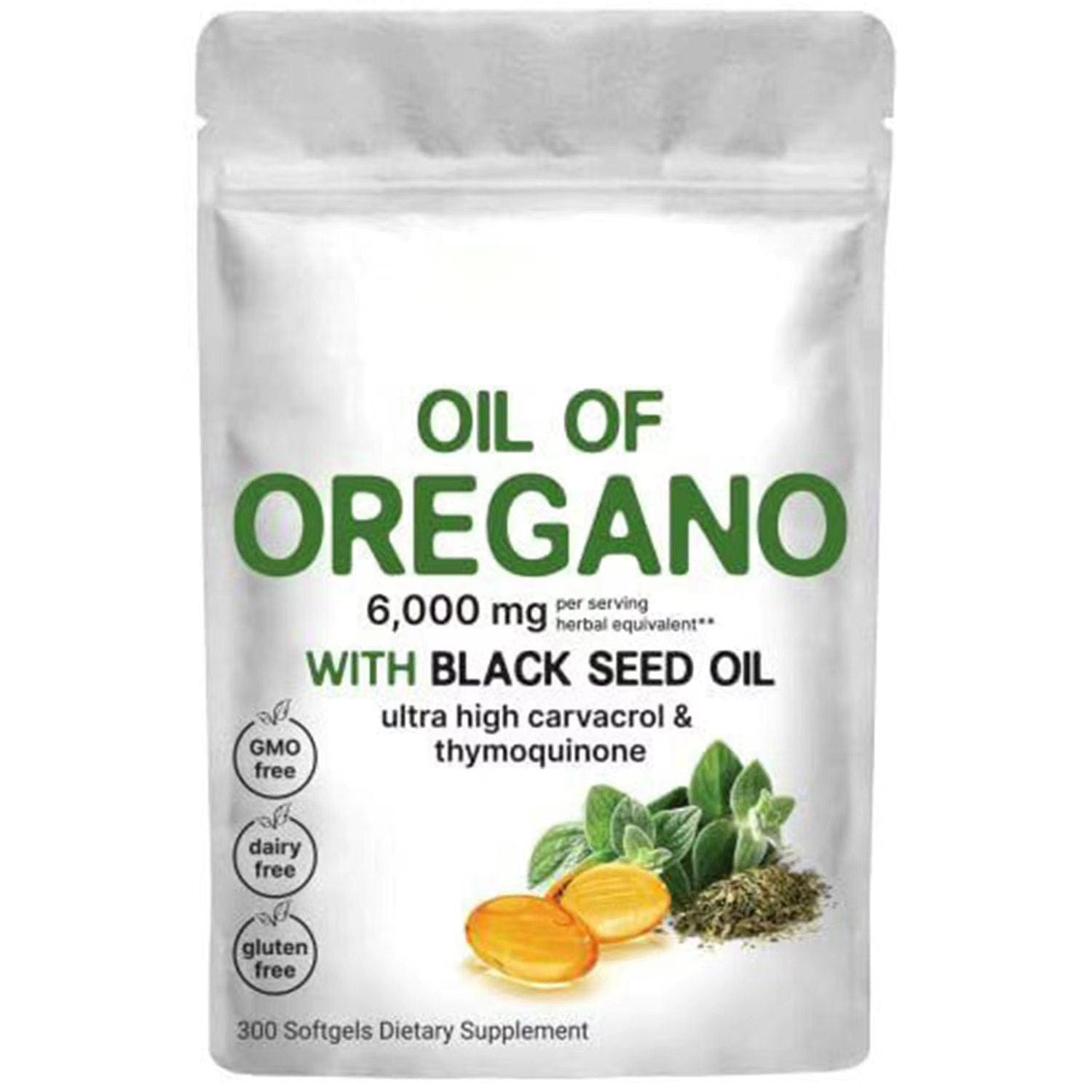 Oregano Oil with Black Seed Oil
