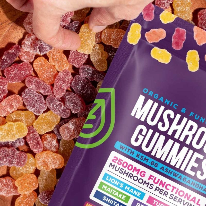 FOCUS, ENERGY + CALM- Mushroom Gummies