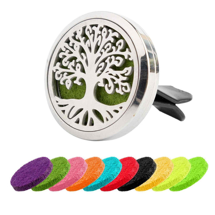 Tree of Life Premium Stainless Steel Car Diffuser