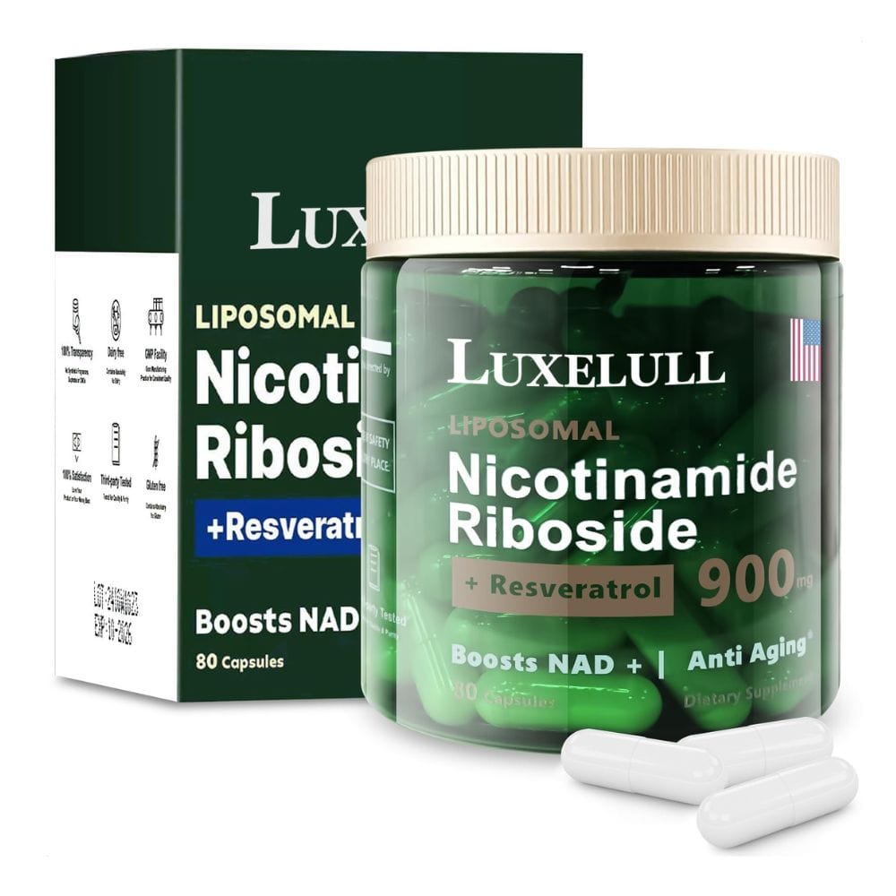NAD+ Supplement for Skin Aging Support, Energy, and Focus