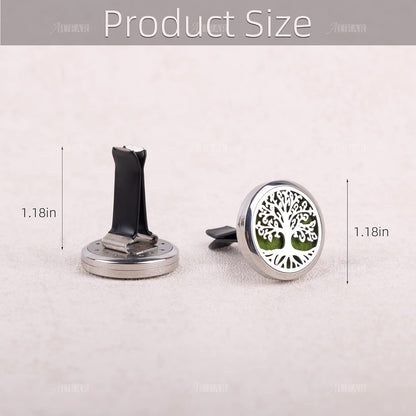 Tree of Life Premium Stainless Steel Car Diffuser