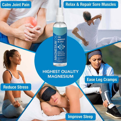 Magnesium Oil Spray – Relax & Sleep Better